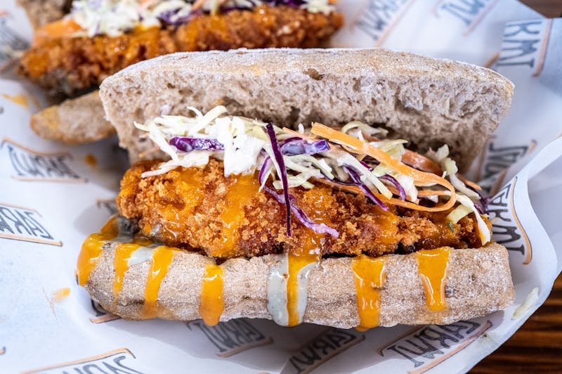 Classic Buffalo Wings with blue cheese dip